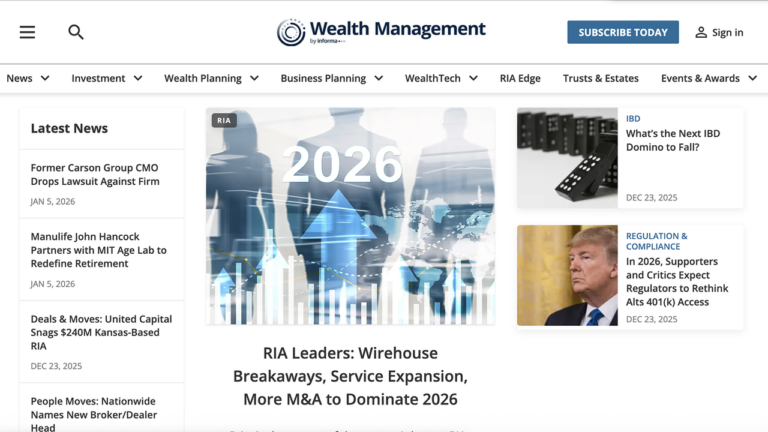 Wealth Management, Drop Com