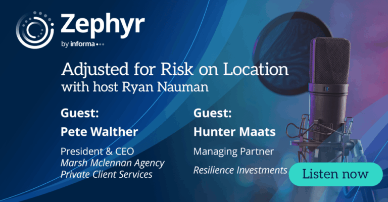 Zephyr’s Adjusted for Risk: From Risk to Resilience – The Future of Real Estate and Insurance