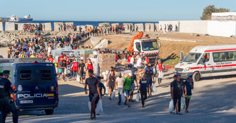 Spanish Leader Says 5,000 Migrants Are Still in Ceuta, Weeks After Border Surge